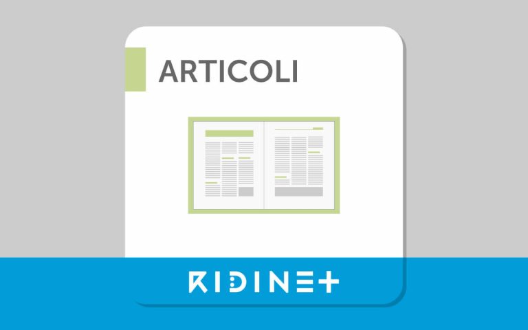 Icona: Articoli di RIDInet