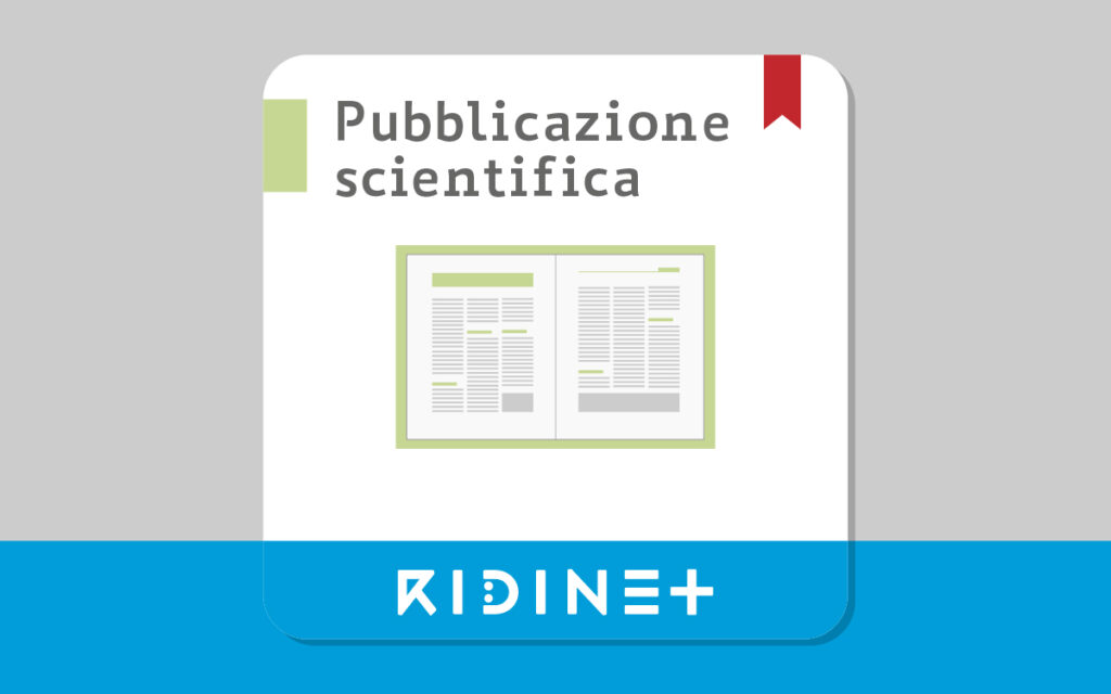 Icona: Pubblicazione Scientifica di RIDInet