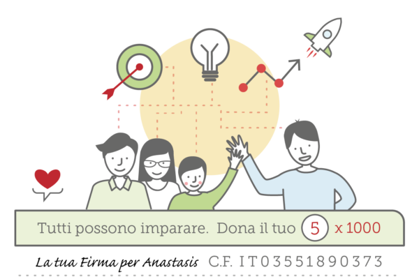 Tutti possono imparare con il tuo 5 x 1000 ad Anastasis