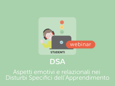 Webinar DSA emozioni studenti