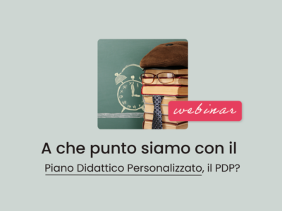 Locandina del webinar sul PDP