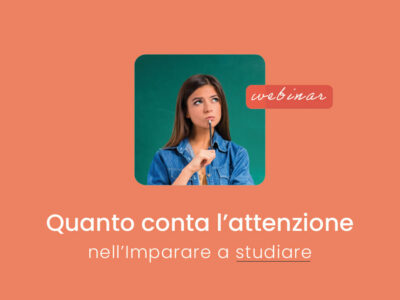 Quanto conta l'attenzione nello studio?