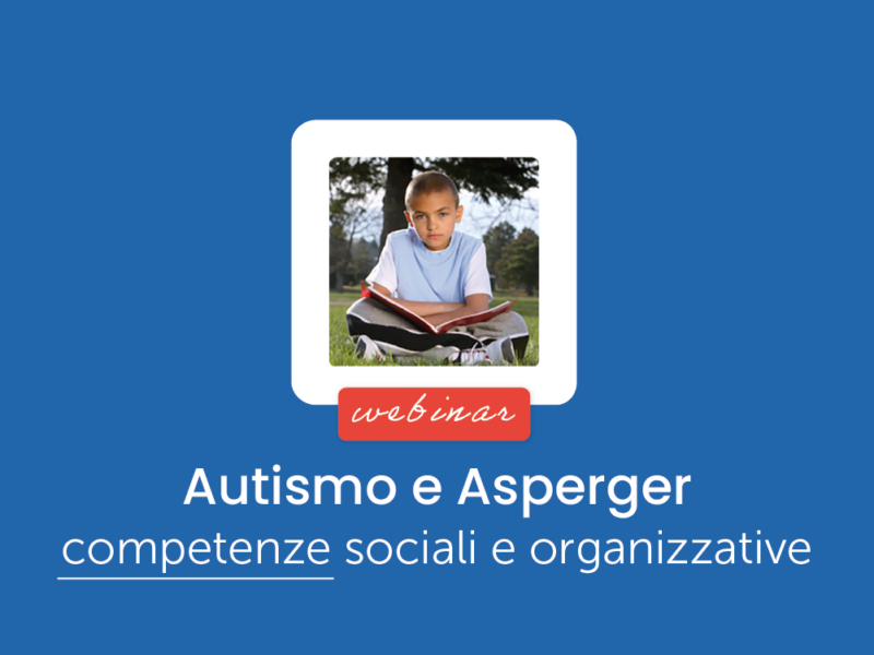 Webinar Autismo alto funzionamento e sindrome di Asperger