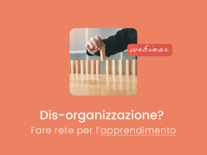 Disorganizzazione - fare rete per l'apprendimento