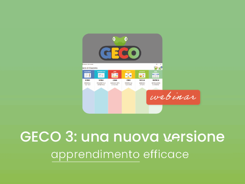 GECO 3: nuova versione in anteprima